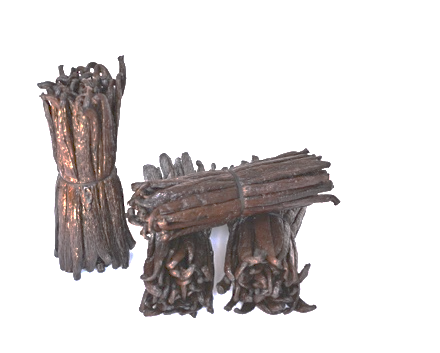 Premium caviar of black vanilla